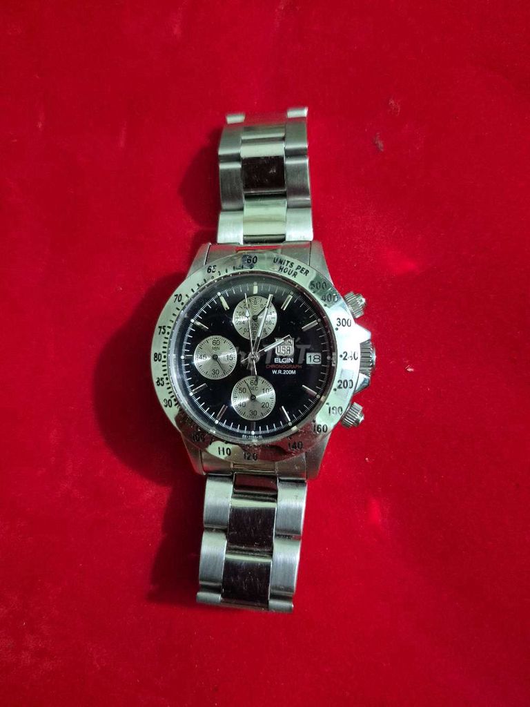 Đồng hồ Elgin Nam Thép không gỉ Bạc. Mua bán Đồng hồ tại Huyện Tuy An Phú Yên được đăng bởi Thành Quang hình 1