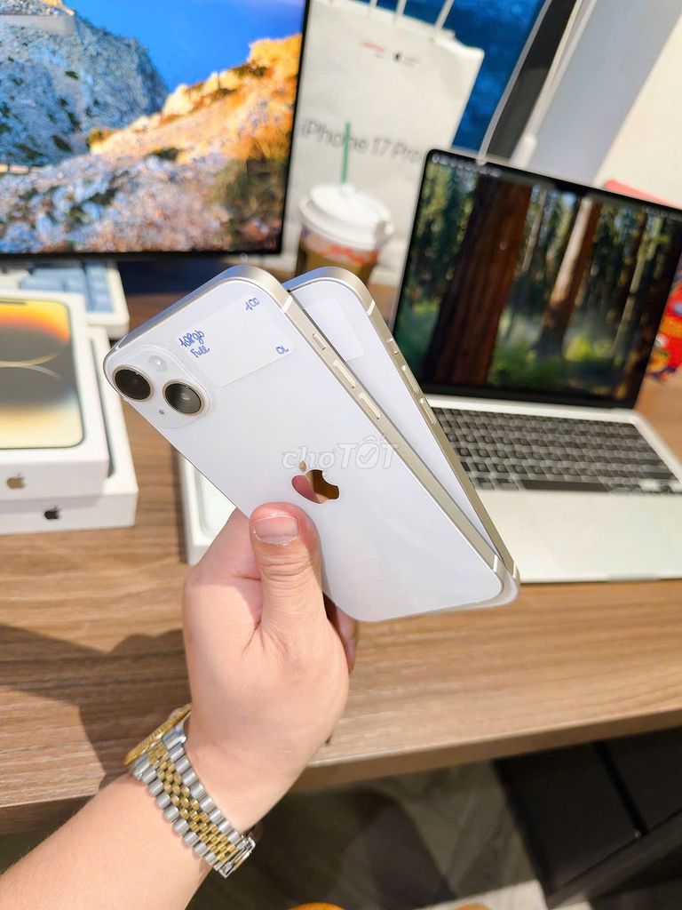 iPhone 14 Plus Trắng Đã sử dụng. Mua bán Điện thoại tại Quận 5 Tp Hồ Chí Minh được đăng bởi Hội Đồ Điện Tử hình 1