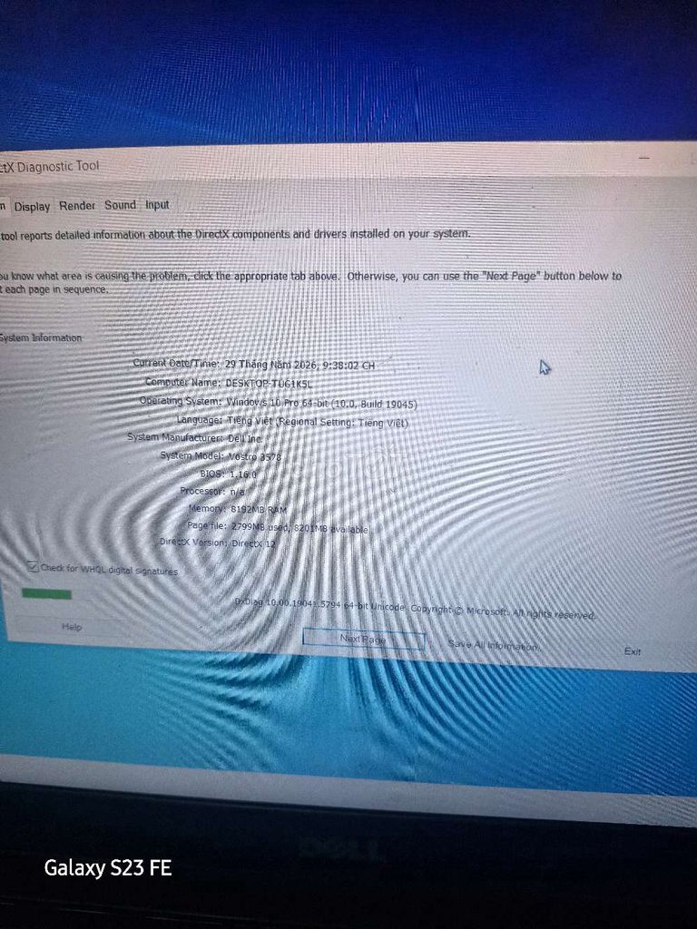 Dell Core i7 8GB/128GB SSD+1TB HDD Đen. Mua bán Laptop tại Thành phố Long Khánh Đồng Nai được đăng bởi Cao Thành Danh hình 1
