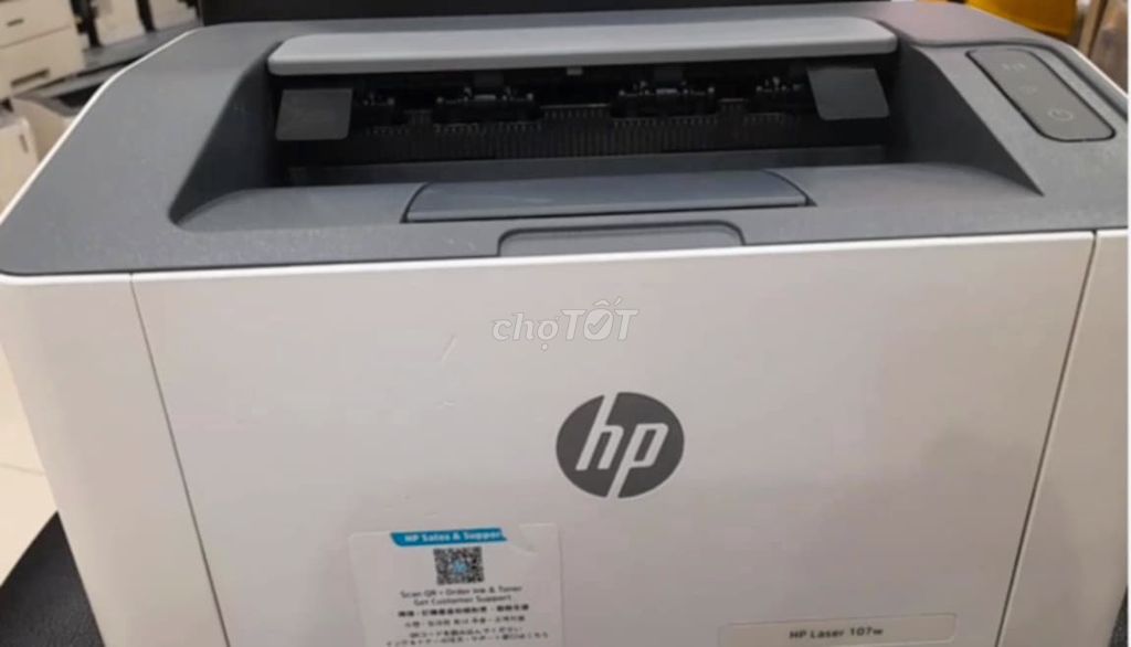 Máy in laser HP 107w Trắng, Xám đã sử dụng. Mua bán Đồ dùng văn phòng tại Quận Tân Phú Tp Hồ Chí Minh được đăng bởi Trungtran hình 1