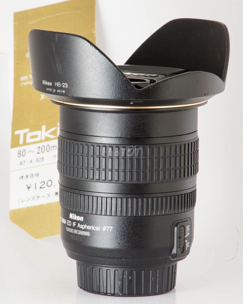 Ống kính Nikon 12-24mm AF-S DX. Mua bán Máy ảnh, Máy quay tại Quận Cầu Giấy Hà Nội được đăng bởi San Ống kính hình 1