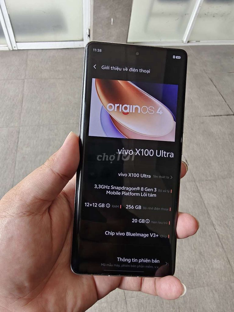 Vivo X100 Ultra 256GB Bạc(thay kính camera) trần. Mua bán Điện thoại tại Thành phố Thủ Đức Tp Hồ Chí Minh được đăng bởi Shy hình 1
