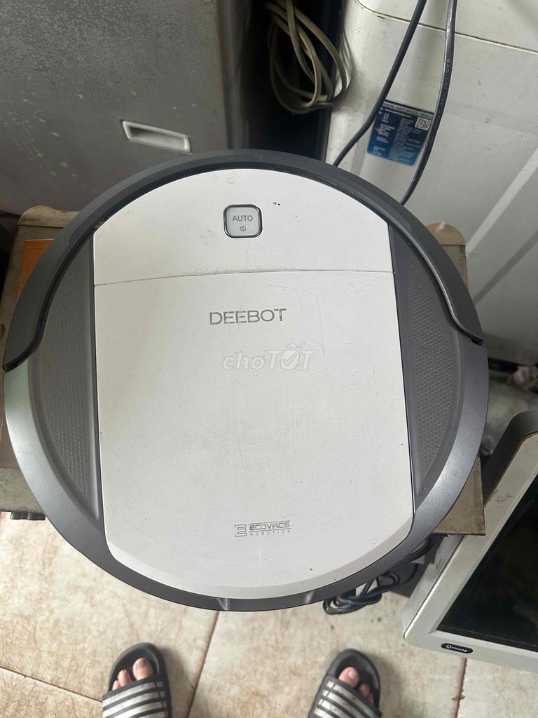 robot hút bụi deebot ko có dock sặc