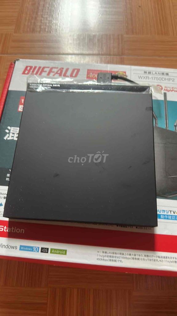 Ổ đĩa quang Logitec LBD-PUC6U3VBK Đen. Mua bán Linh kiện (RAM, Card...) tại Huyện Gia Lâm Hà Nội được đăng bởi Phuong hình 1