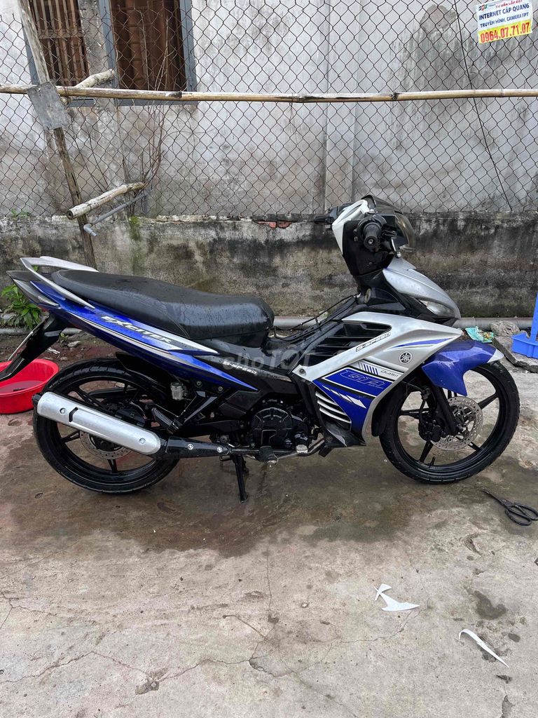Yamaha Exciter 135 Bạc Xanh máy như xe điện. Mua bán Xe máy tại Quận Cái Răng Cần Thơ được đăng bởi Cầm Đồ Minh Tấn hình 1