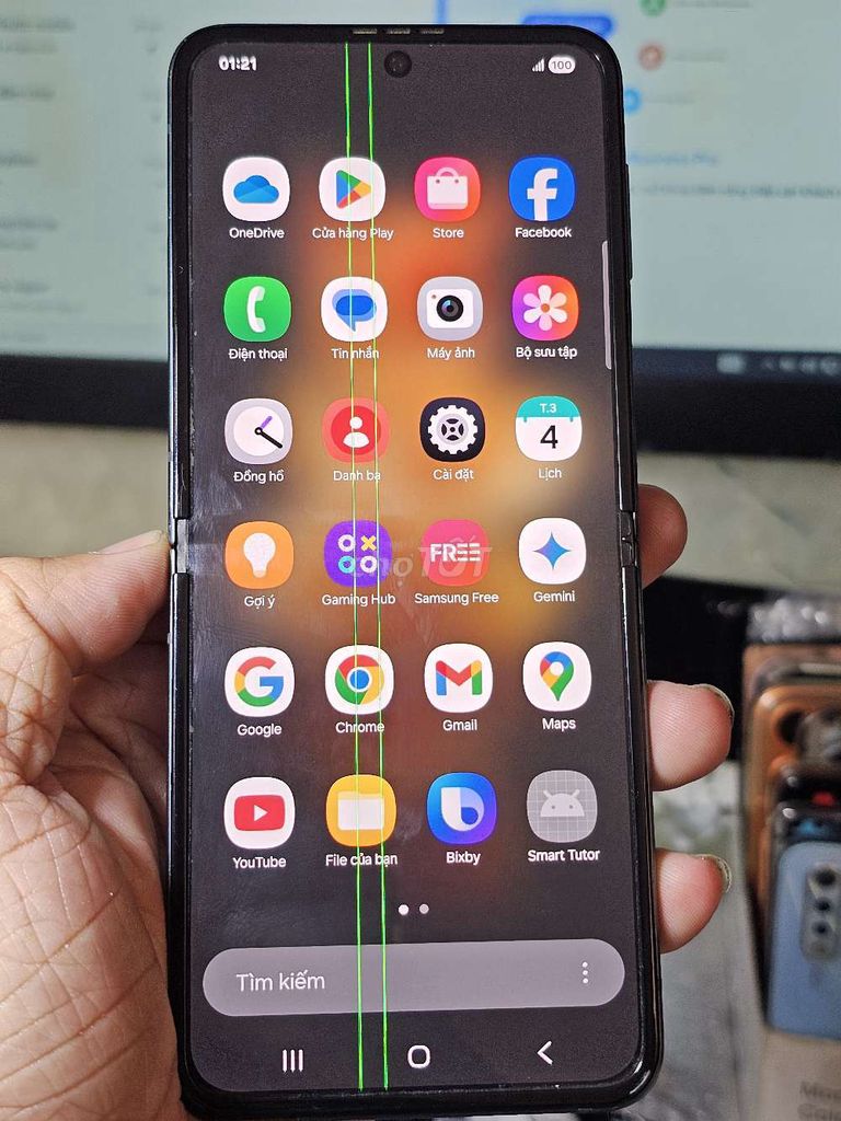 Galaxy Z Flip3 5G 128GB  chữa cháy chuẩn . Mua bán Điện thoại tại Quận 8 Tp Hồ Chí Minh được đăng bởi Thiên Hòa mobile  hình 1