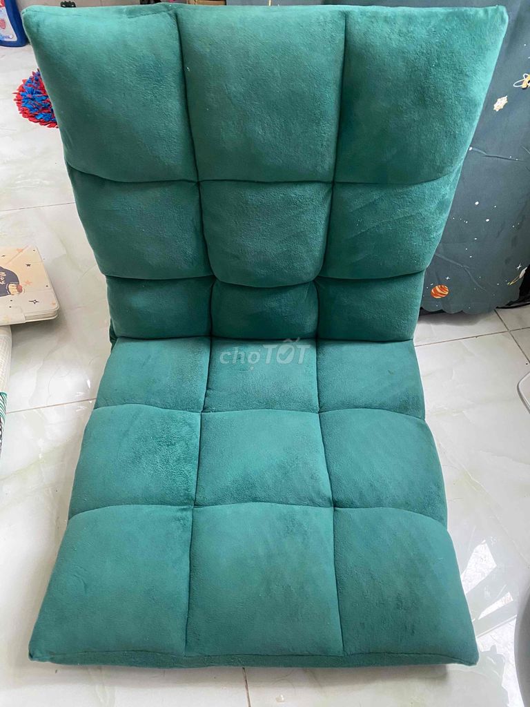Ghế bệt vải Xanh ngọc. Mua bán Bàn ghế tại Quận 10 Tp Hồ Chí Minh được đăng bởi Phan An hình 1
