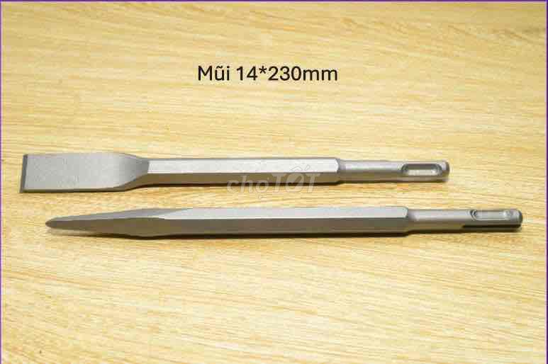 Mũi đục kim loại 14*230mm. Mua bán Đồ chuyên dụng, Giống nuôi trồng tại Huyện Hoài Đức Hà Nội được đăng bởi tiểu bảo hình 1