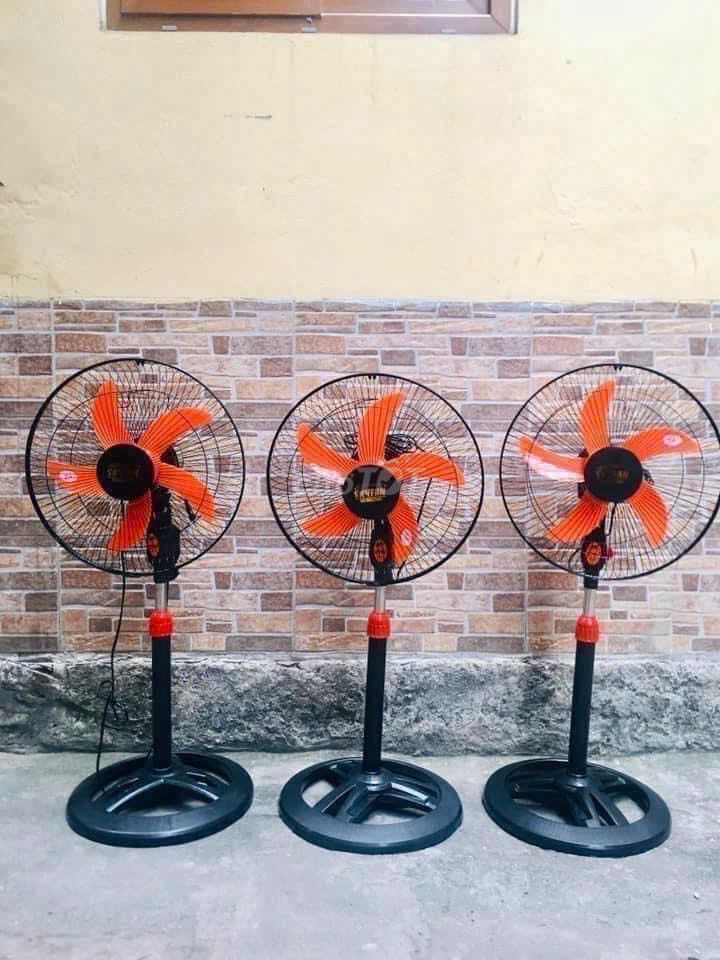 Quạt đứng 5 cánh 40cm Đen, Cam. Mua bán Nội thất, đồ gia dụng khác tại Quận Thanh Khê Đà Nẵng được đăng bởi Nhung hình 1