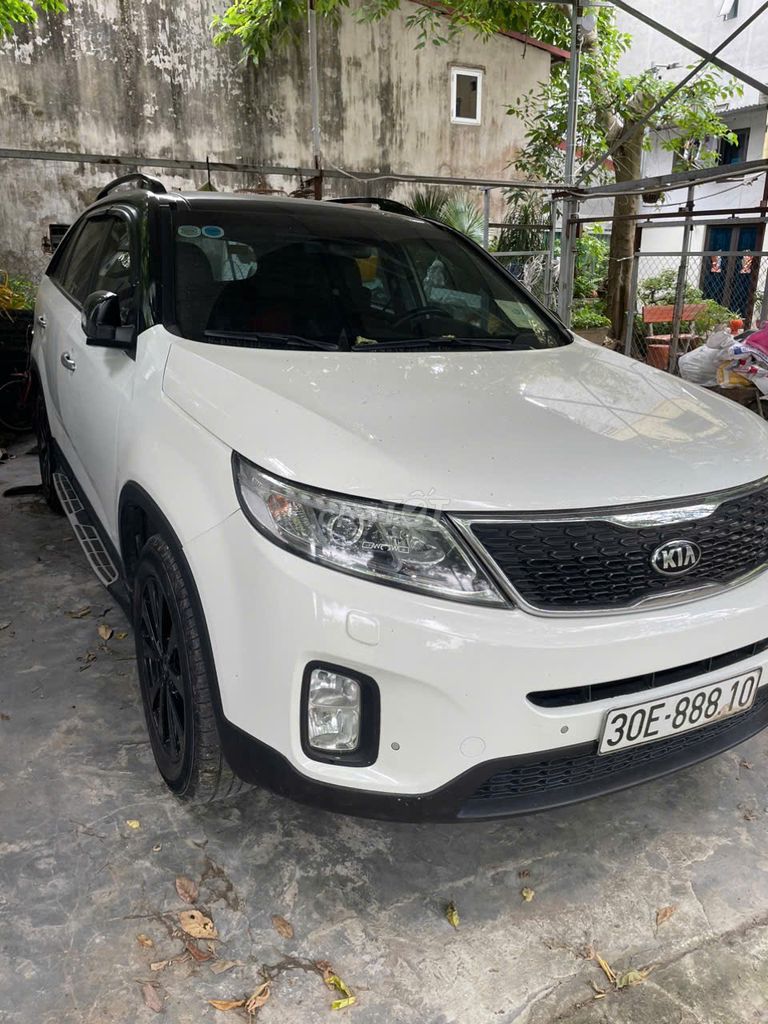 Kia Sorento 2015 Full xăng Trắng. Mua bán Ô tô tại Quận Hoàng Mai Hà Nội được đăng bởi Mr Minh hình 7