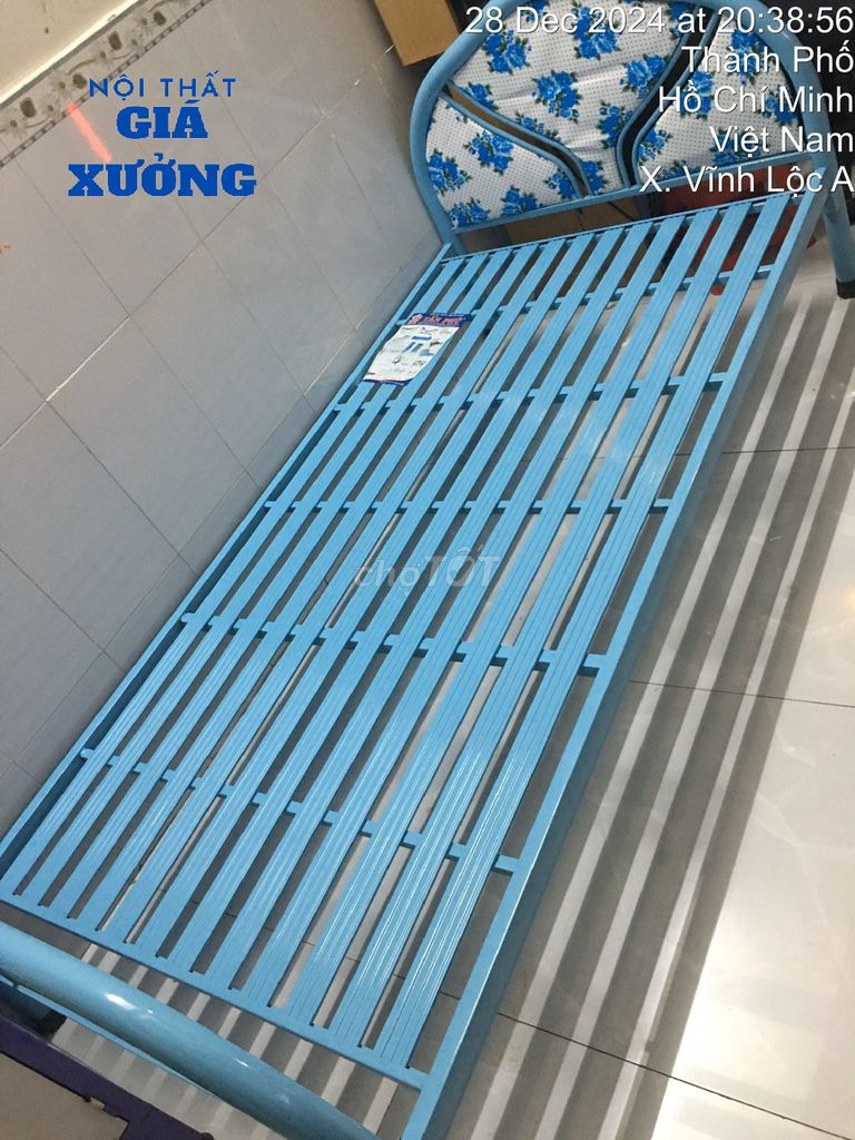 GIƯỜNG NGỦ GIƯỜNG SẮT ĐẸP MỚI 100% --- BỀN Ạ. Mua bán Giường, chăn ga gối nệm tại Thành phố Thủ Đức Tp Hồ Chí Minh được đăng bởi Nội thất giá xưởng TL hình 1