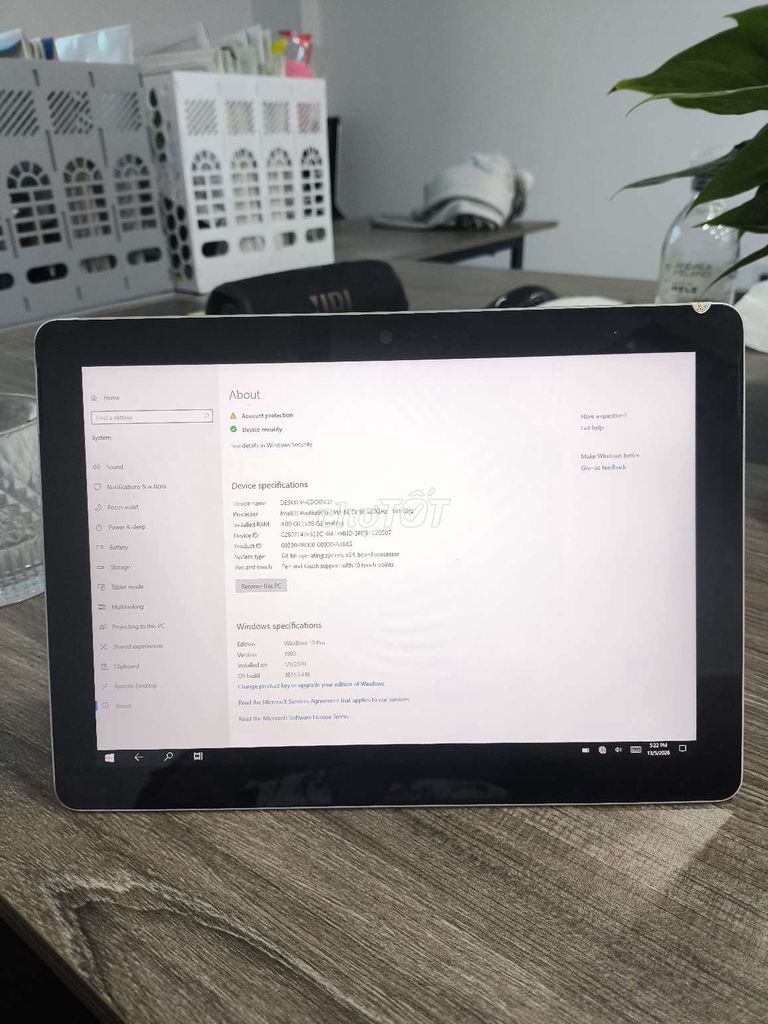 Microsoft Surface Go 1 4GB/64GB. Mua bán Laptop tại Quận Cầu Giấy Hà Nội được đăng bởi Tuân Mè hình 1
