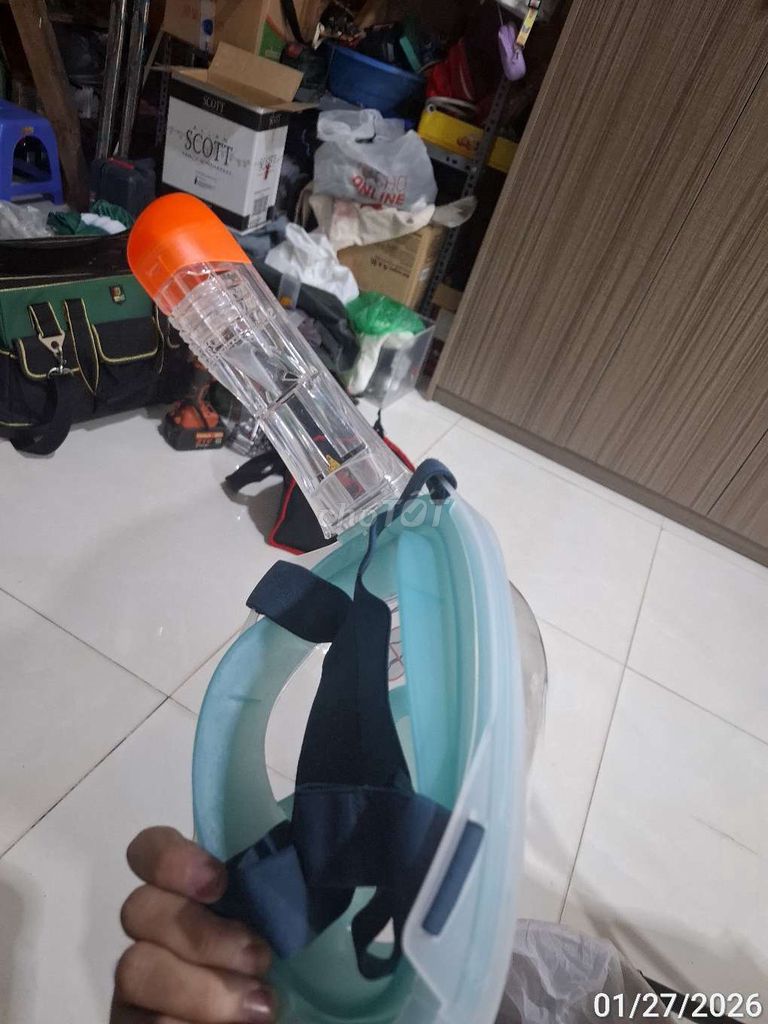 Mặt nạ lặn SUBEA Easybreath Xanh ngọc. Mua bán Đồ thể thao, Dã ngoại tại Quận Bắc Từ Liêm Hà Nội được đăng bởi Nguyễn Minh Khải hình 1