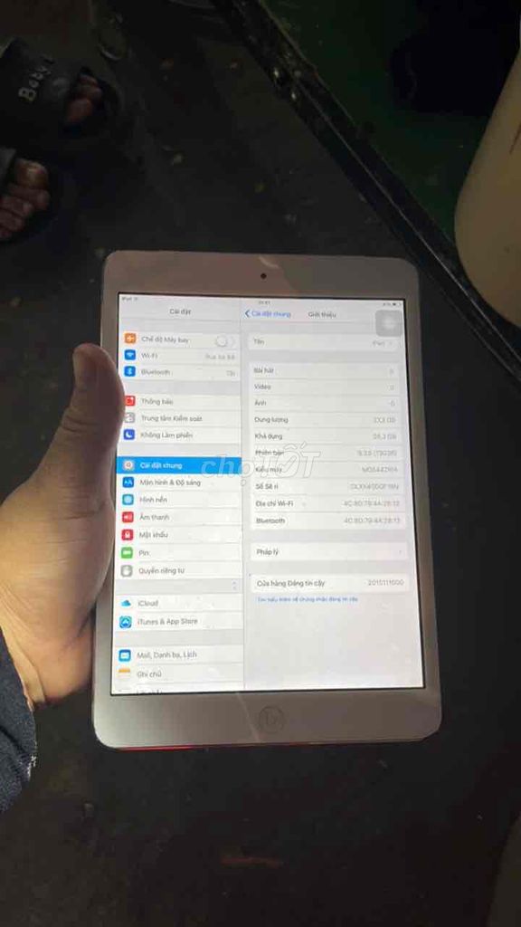 Apple iPad mini 1 32GB Bạc. Mua bán Máy tính bảng tại Thành phố Thủ Đức Tp Hồ Chí Minh được đăng bởi Anh hình 1
