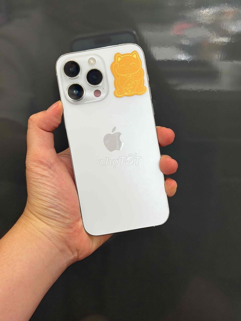 iPhone 14 Pro Max 128GB Bạc Qte Mỹ màn Linh Kiện. Mua bán Điện thoại tại Quận Ninh Kiều Cần Thơ được đăng bởi Quý Mobile Cần thơ hình 1