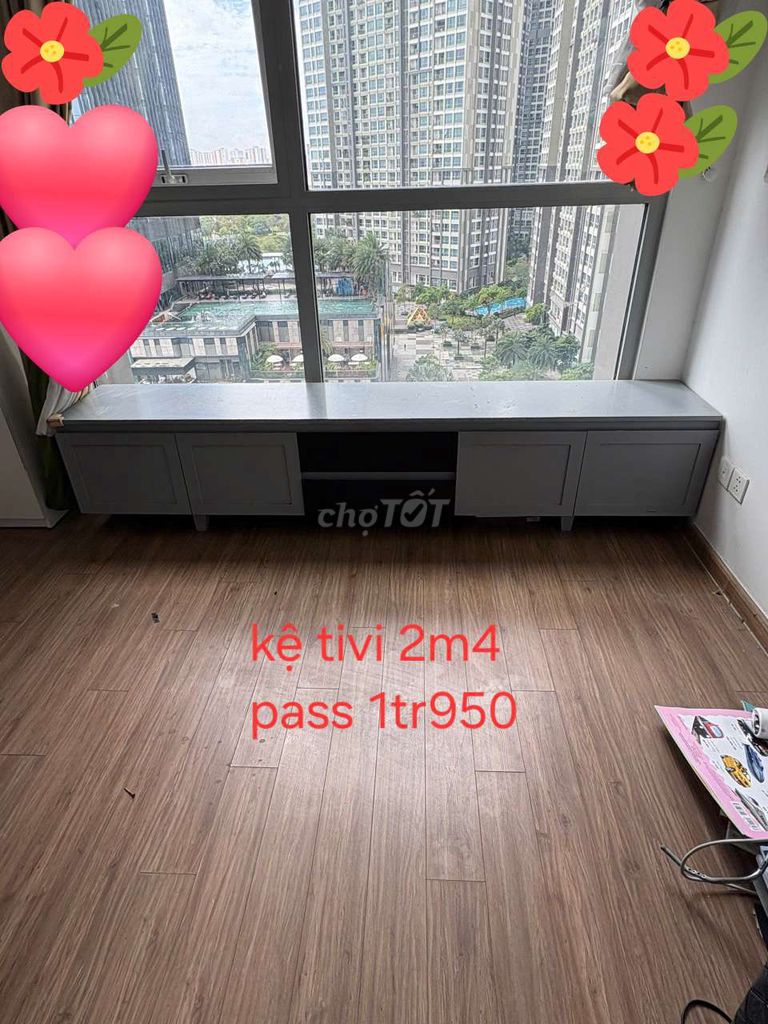 Kệ tivi.kệ 2m4. Mua bán Tủ, kệ gia đình tại Quận Bình Tân Tp Hồ Chí Minh được đăng bởi Diep Giang hình 1