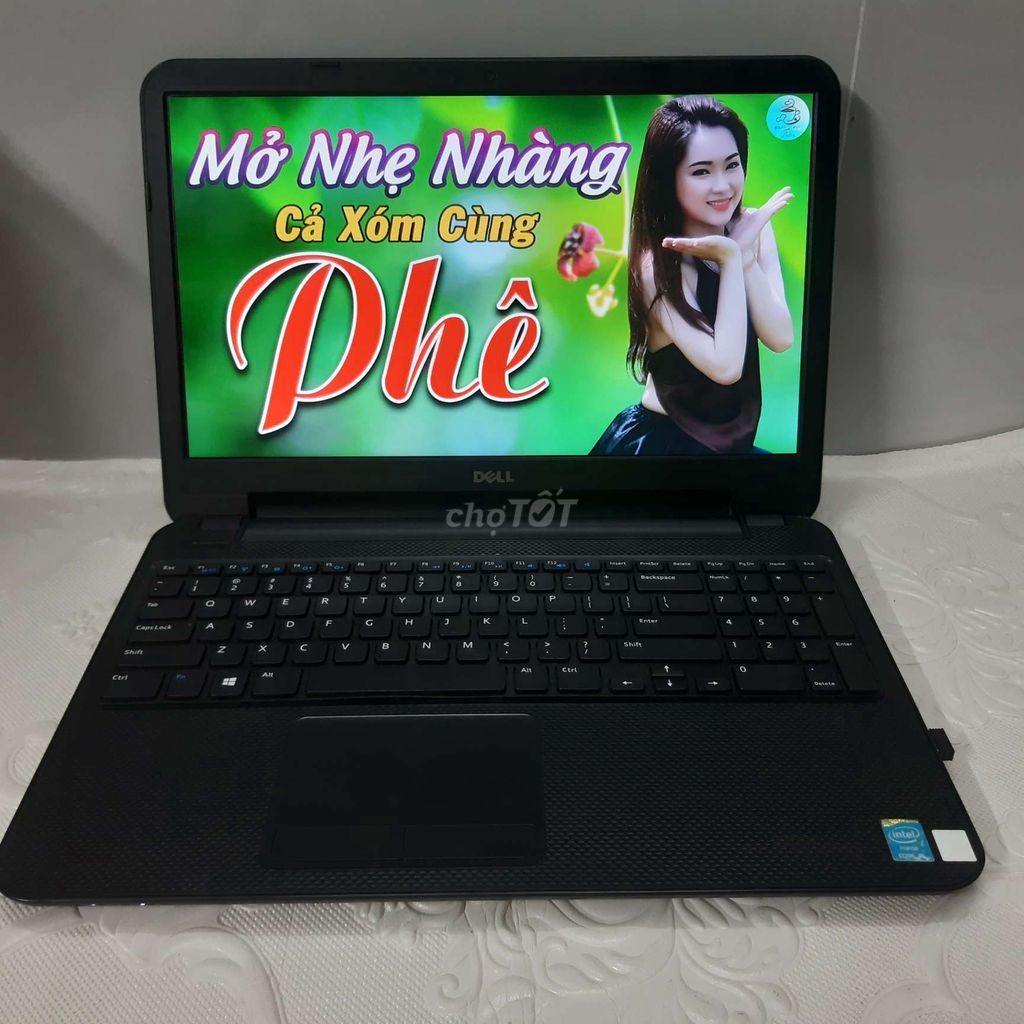 DELL 15.6 MỎNG NHẸ, I5 ĐỜI 4 - RAM 8GB.