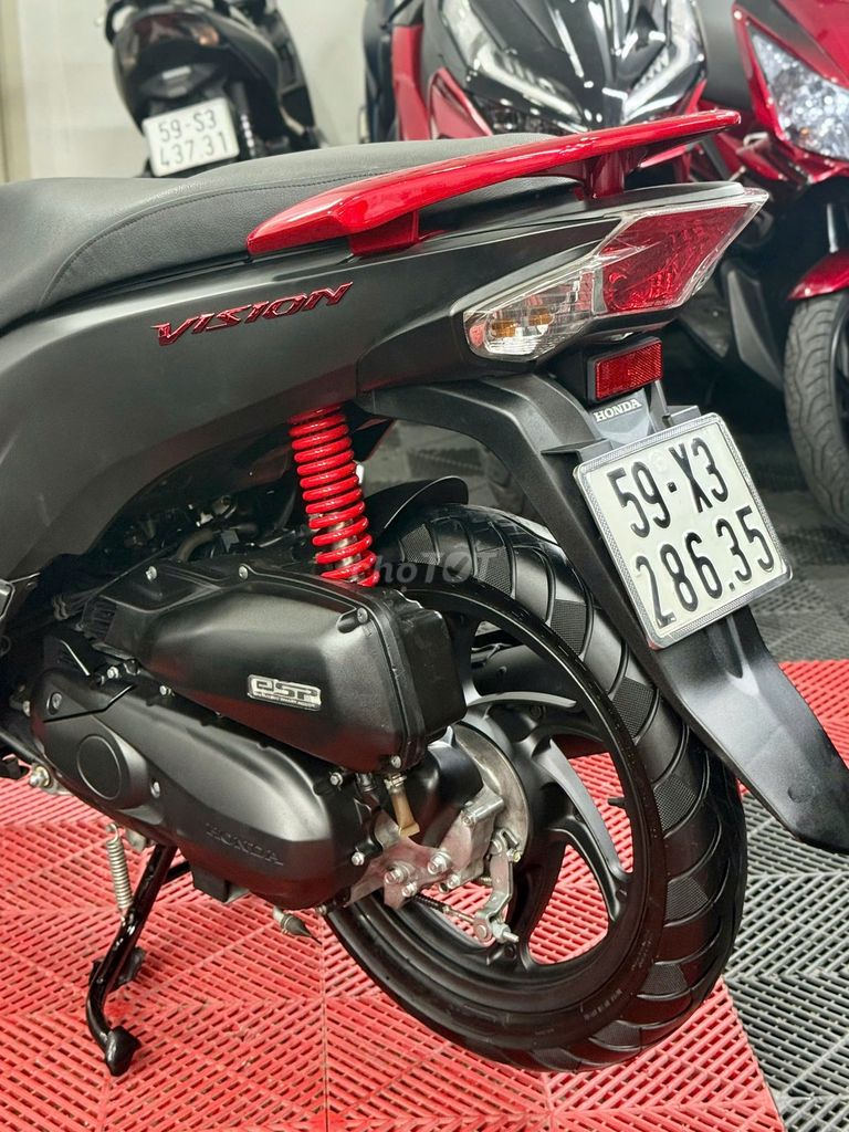 💥Honda Vision 2018 bản Đen nhám- Đỏ BSTP 9 chủ ký. Mua bán Xe máy tại Thành phố Thủ Đức Tp Hồ Chí Minh được đăng bởi XE MÁY THỦ ĐỨC hình 9