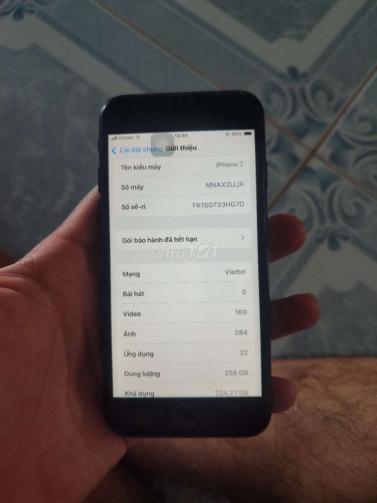 Apple iPhone 7 256GB Đen. Mua bán Điện thoại tại Huyện Hàm Thuận Nam Bình Thuận được đăng bởi Diệp Đồng Bảo Lâm hình 1