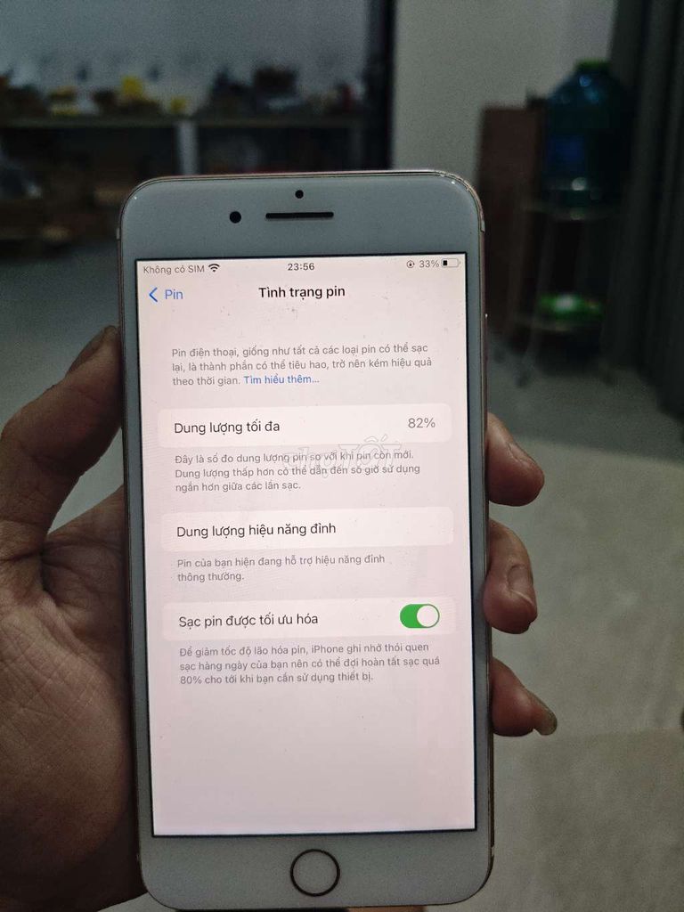 Apple iPhone 7 Plus 32GB Vàng hồng 82%. Mua bán Điện thoại tại Thành phố Dĩ An Bình Dương được đăng bởi Văn Tiến hình 1