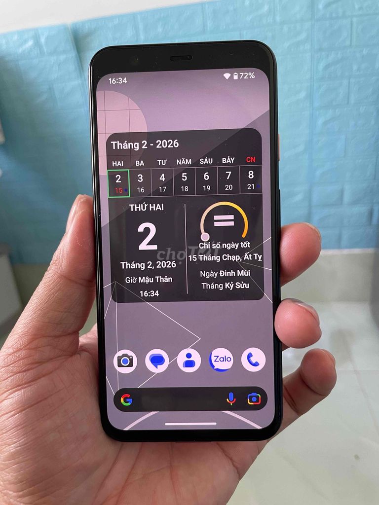 Google Pixel 4 64GB Cam vũ trụ. Mua bán Điện thoại tại Thành phố Hà Tiên Kiên Giang được đăng bởi Khánh Võ hình 1