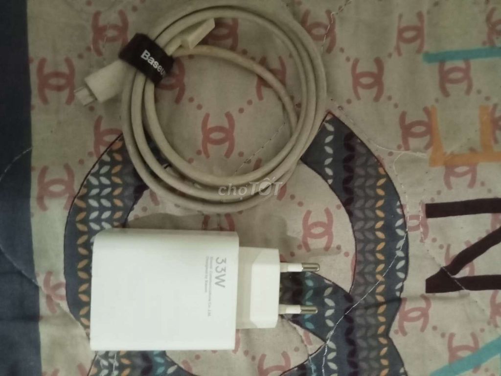 Củ sạc Baseus 33W Type-C Trắng. Mua bán Phụ kiện (Màn hình, Chuột...) tại Huyện Chương Mỹ Hà Nội được đăng bởi Hùng Tuấn hình 1