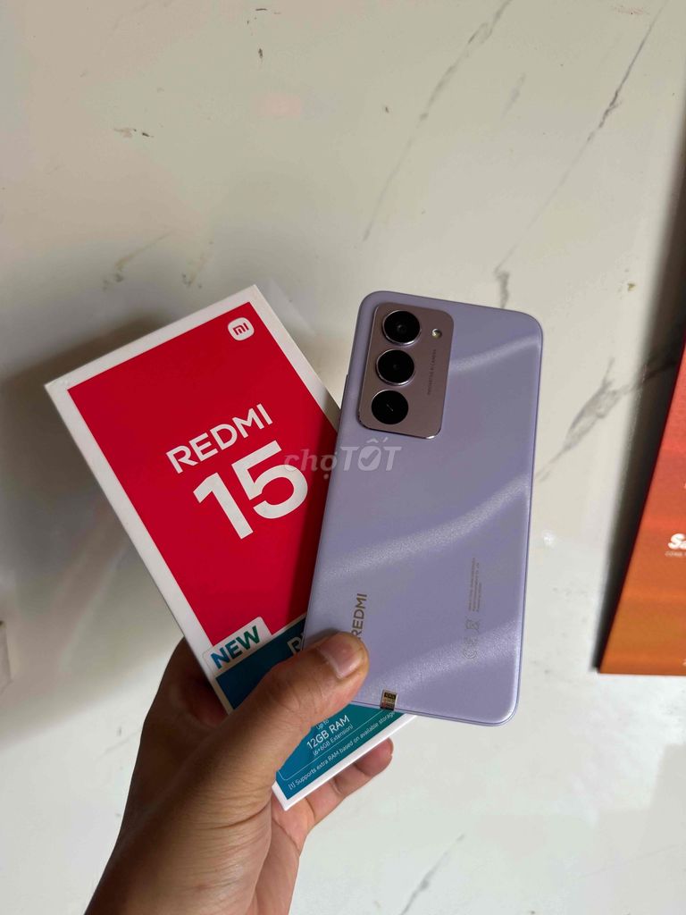 Xiaomi Redmi 15 6GB/128GB fullbox keng 99%. Mua bán Điện thoại tại Thành phố Buôn Ma Thuột Đắk Lắk được đăng bởi nguyễn Hải hình 1