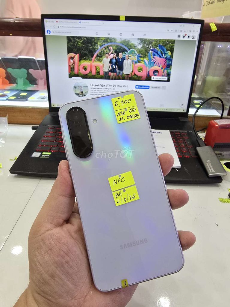 Samsung A36 5G - 12/256GB. Mua bán Điện thoại tại Thành phố Long Xuyên An Giang được đăng bởi Facebook Cầm Đồ Thúy Vân hình 1