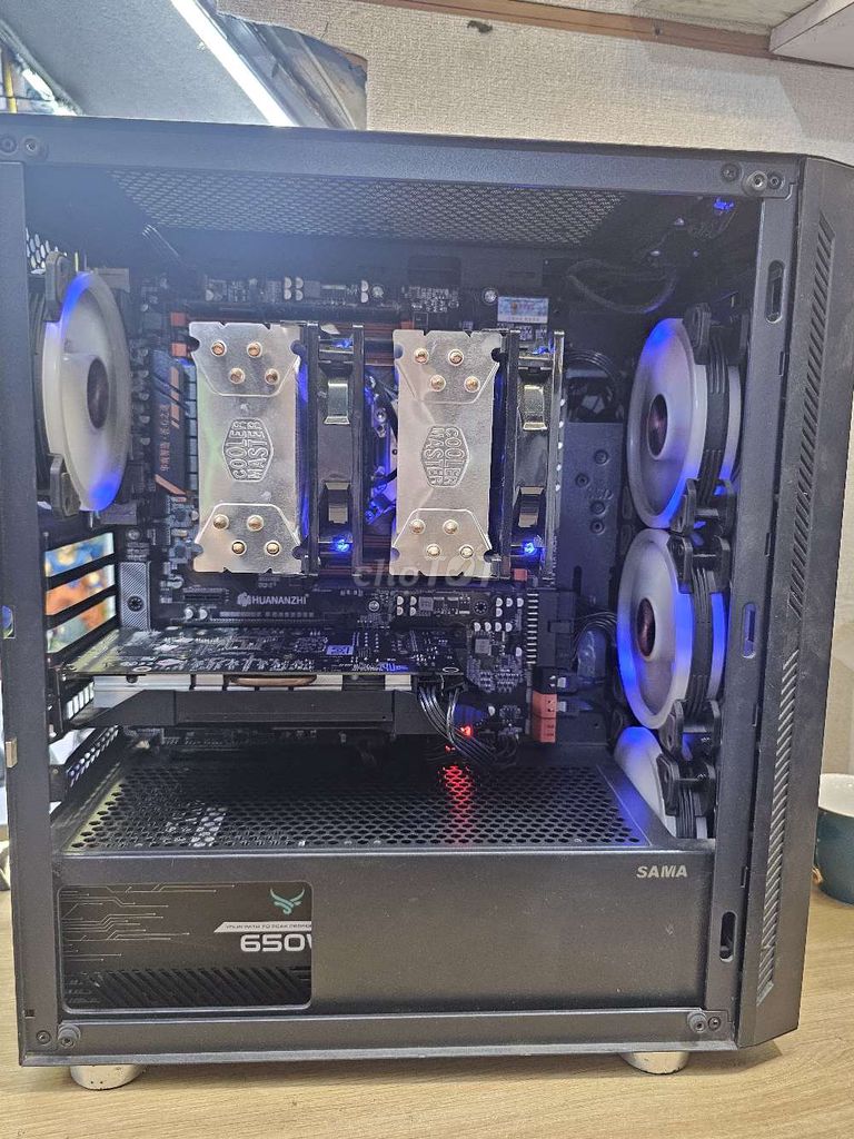 PC DUAL XEON E5 2670V2 X2 / 64G/ SSD 250G/GTX1060