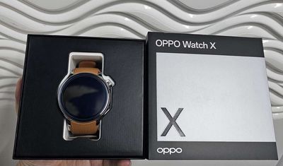Bán Đồng hồ OPPO Watch X Thép Bạc Kính Saphire 99%