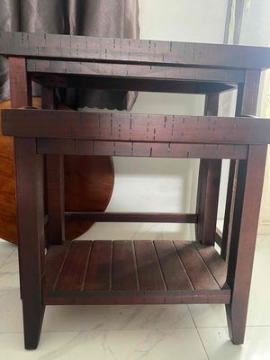 Cặp kệ gỗ trang trí hàng xuất khẩu. Mua bán Tủ, kệ gia đình tại Thành phố Thủ Đức Tp Hồ Chí Minh được đăng bởi Dung