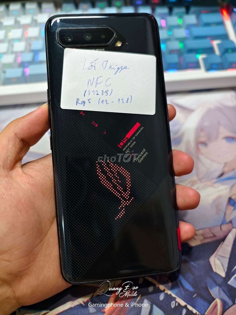 ROG Phone 5 12GB/128GB Đen Đã sử dụng. Mua bán Điện thoại tại Quận Hà Đông Hà Nội được đăng bởi Đạo Nguyễn hình 1