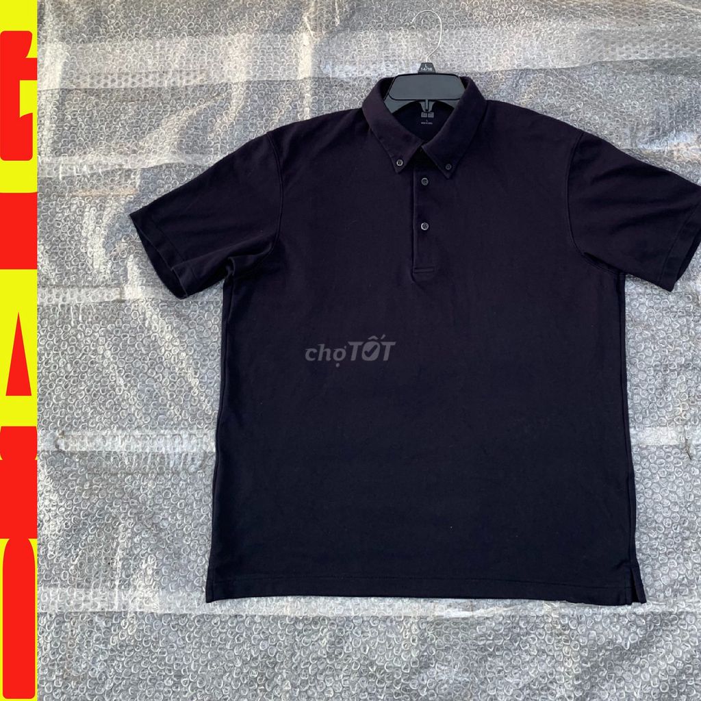 💥Áo thun UNIQLO - sz XL 75-80kg - xanh đen. Mua bán Quần áo tại Quận Gò Vấp Tp Hồ Chí Minh được đăng bởi Shop Second Hand hình 1