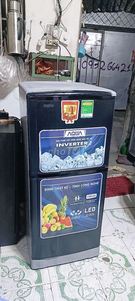 tủ lạnh Sanyo k đóng tuyết 128lít . Mua bán Tủ lạnh tại Quận 12 Tp Hồ Chí Minh được đăng bởi ngọc  hình 1