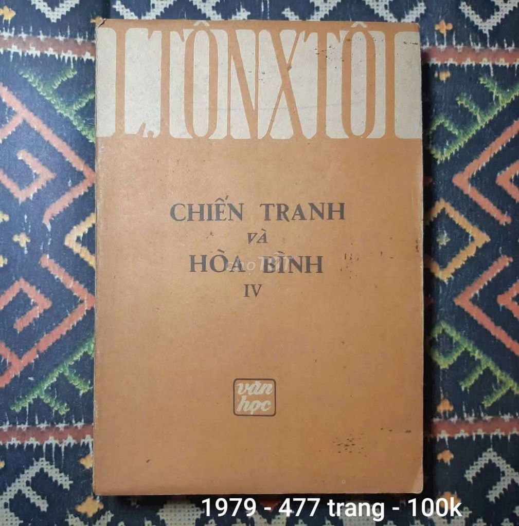 Chiến tranh và hòa bình, sách đẹp lẻ tập