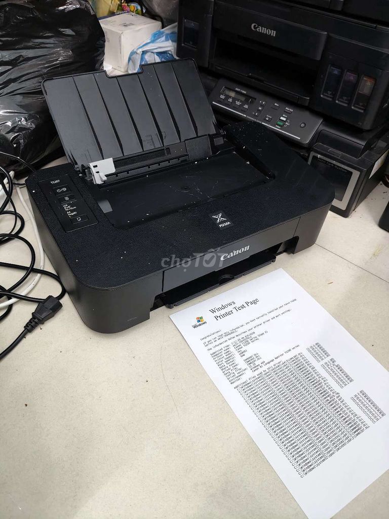 Máy in màu và trắng đen Canon TS207. Mua bán Đồ dùng văn phòng tại Quận 10 Tp Hồ Chí Minh được đăng bởi Việt Máy in hình 1