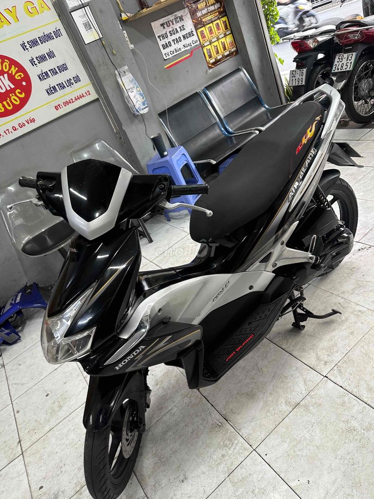 Honda Air Blade 2009 Черно-серебристый