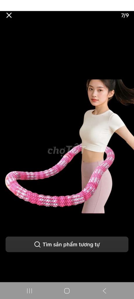 Vòng lắc eo DƯƠNGSPORT Hồng Nữ. Mua bán Đồ thể thao, Dã ngoại tại Quận Hoàng Mai Hà Nội được đăng bởi Ốc Hà hình 1