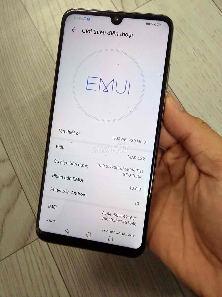Huawei P30 Lite Trắng 128GB. Mua bán Điện thoại tại Quận 3 Tp Hồ Chí Minh được đăng bởi giá lái hình 1