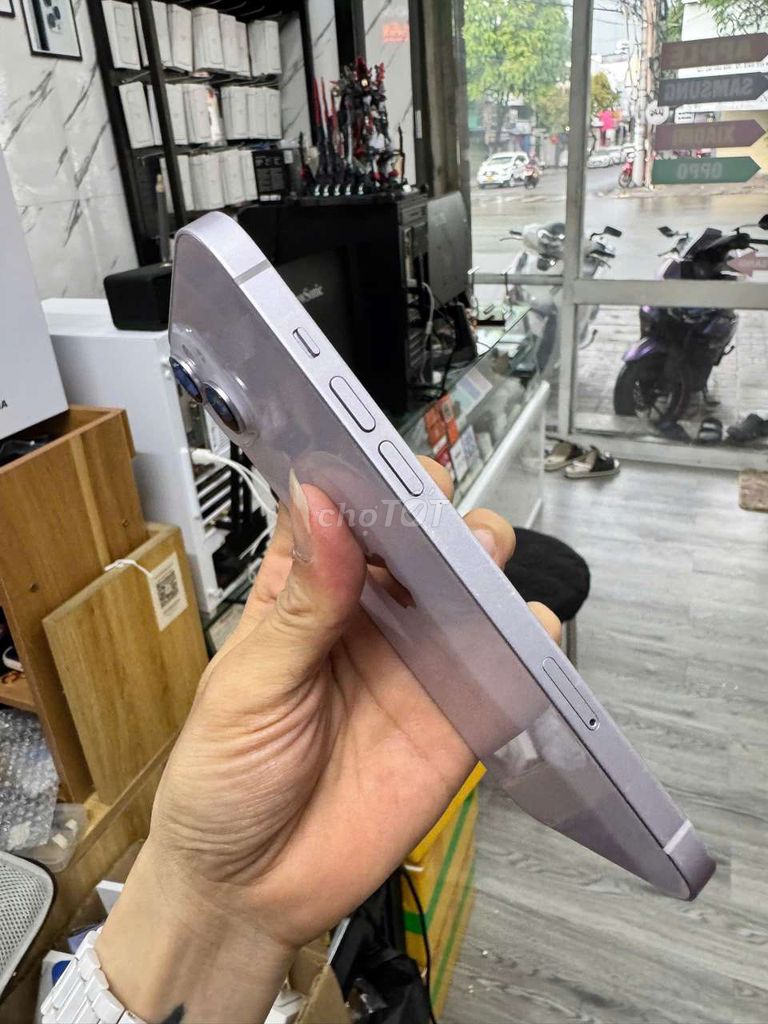 Apple iPhone 14 Plus 256GB Tím bản sim vật lý. Mua bán Điện thoại tại Thành phố Nha Trang Khánh Hòa được đăng bởi Khai Trần hình 1