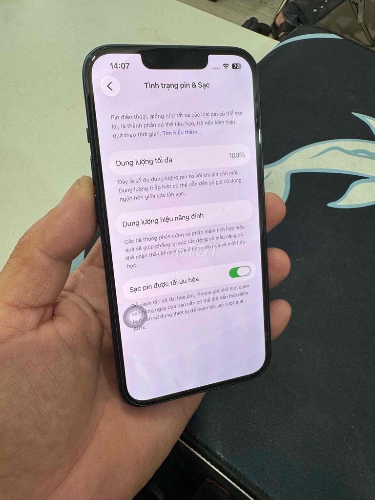 iPhone 14 128GB Đen 99% pin 100%. Mua bán Điện thoại tại Thành phố Thủ Đức Tp Hồ Chí Minh được đăng bởi đỗ huy hình 1
