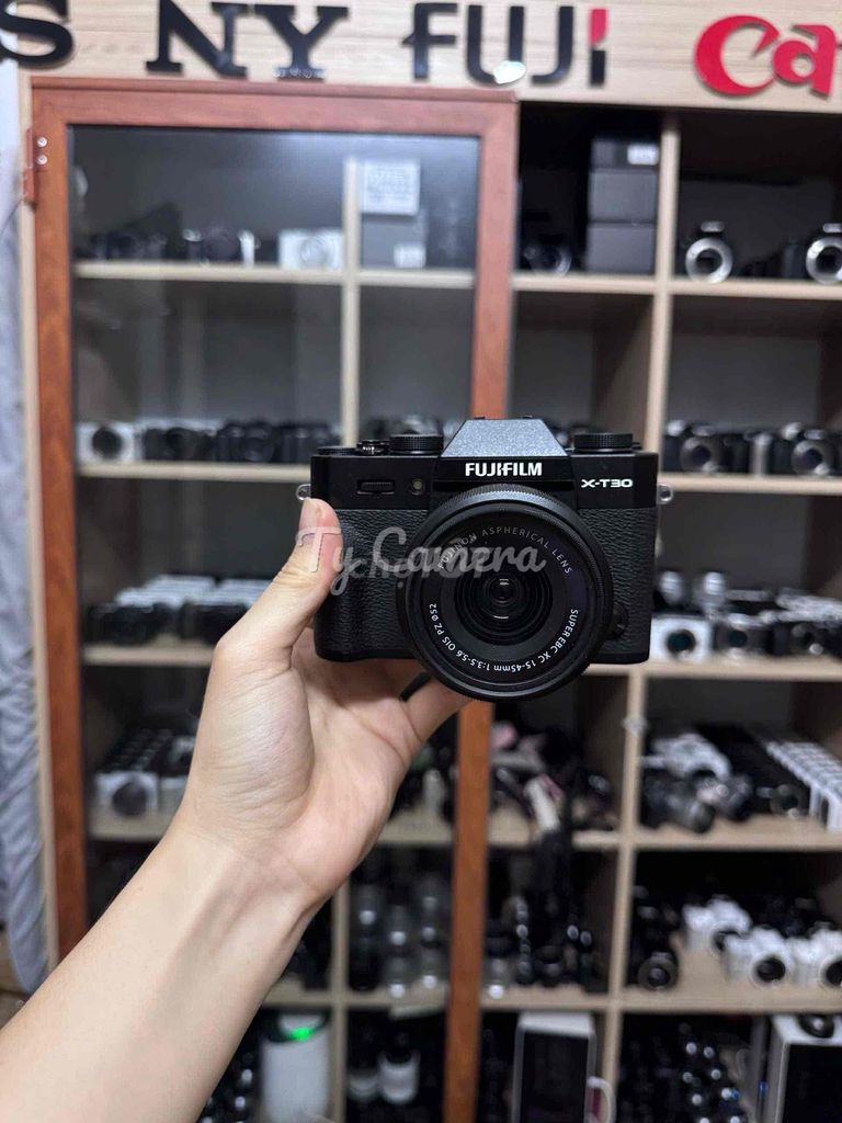 Máy ảnh Fujifilm Xt30 Đen kèm len kit. Mua bán Máy ảnh, Máy quay tại Quận Liên Chiểu Đà Nẵng được đăng bởi Ty camera  Đà Nẵng hình 1