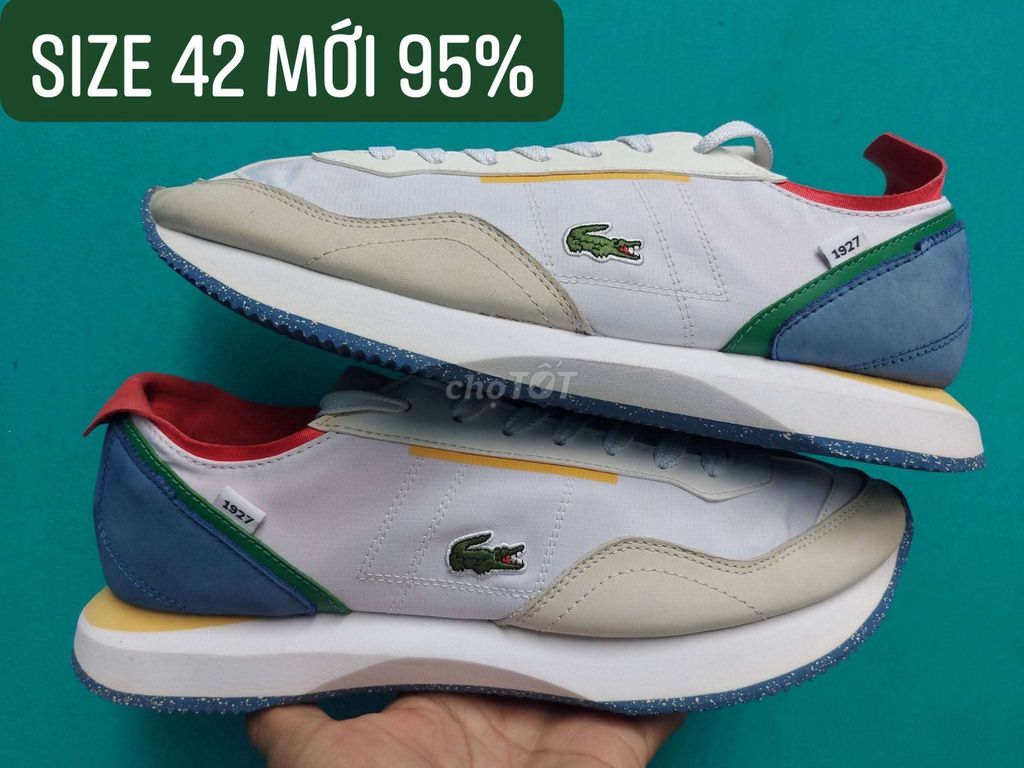 LACOSTE Sport Dakin mới 96%.Bao Real.Size 42. Mua bán Giày dép tại Quận 10 Tp Hồ Chí Minh được đăng bởi Phan Tuấn hình 1