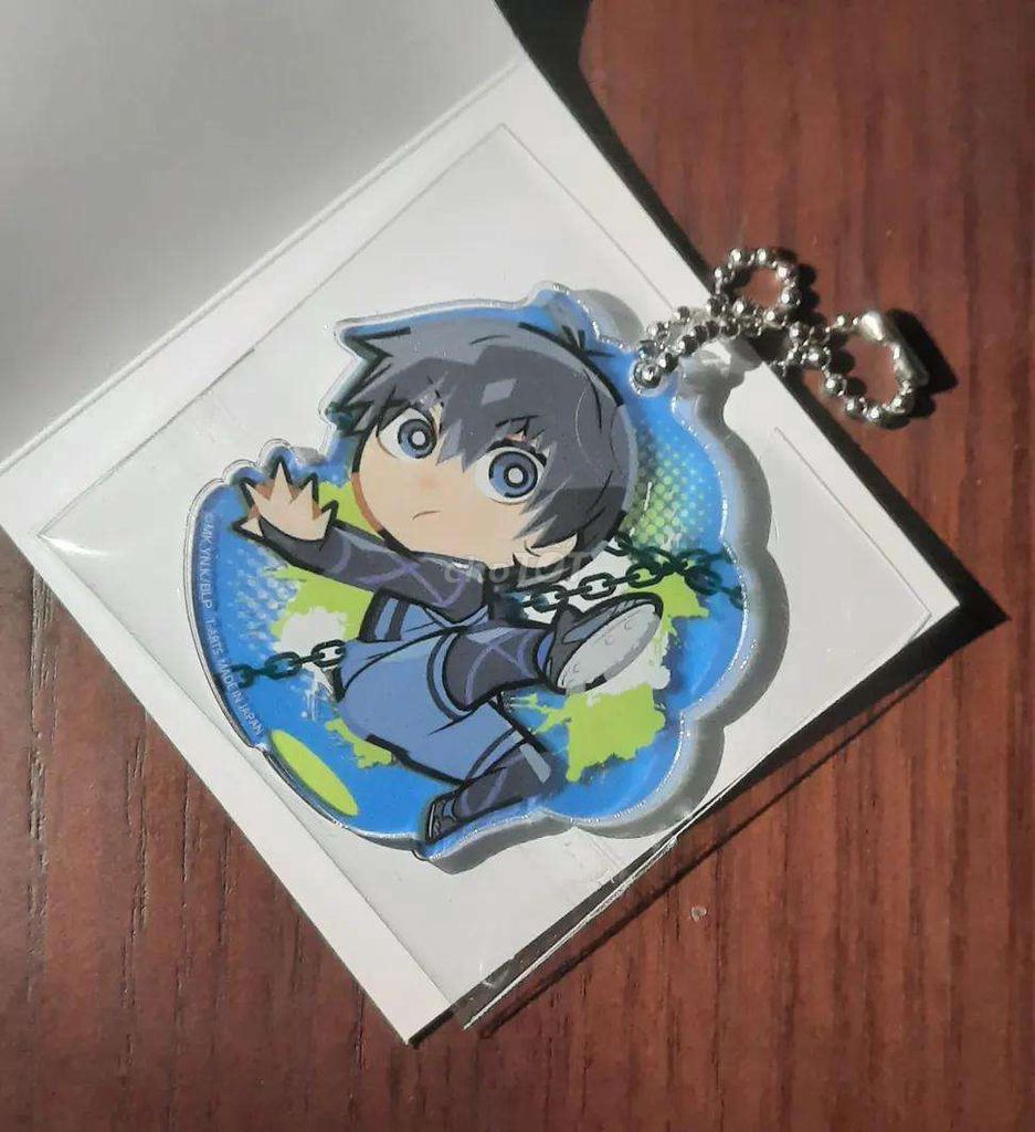 Keychain Isagi Yoichi. Mua bán Sở thích khác tại Quận Cầu Giấy Hà Nội được đăng bởi Gia Hân hình 1