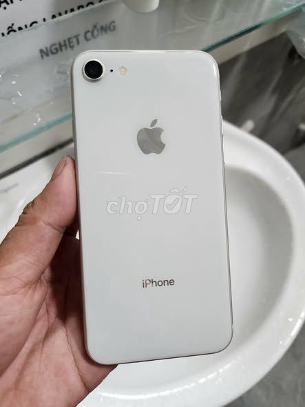 Apple iPhone 8 64GB Trắng Mất vân tay, màn thay. Mua bán Điện thoại tại Quận Bình Thạnh Tp Hồ Chí Minh được đăng bởi Hội Đồ Điện Tử hình 1