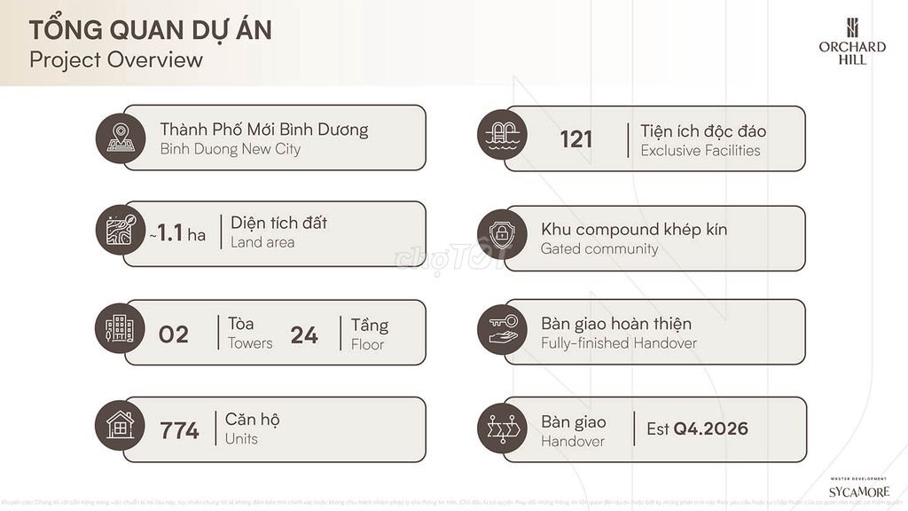 Capitaland chính thức nhận booking căn hộ cao cấp dự án SYCAMORE