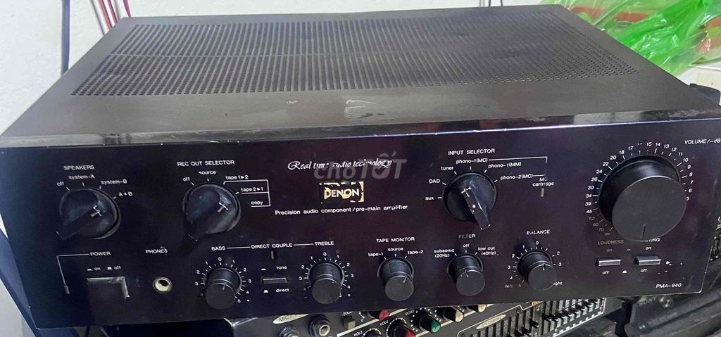 Amply DENON PMA-940 máy chạy 4 sò Sanken 2 vít cô. Mua bán Tivi, Âm thanh tại Quận Hoàng Mai Hà Nội được đăng bởi Hung Nguyen hình 1