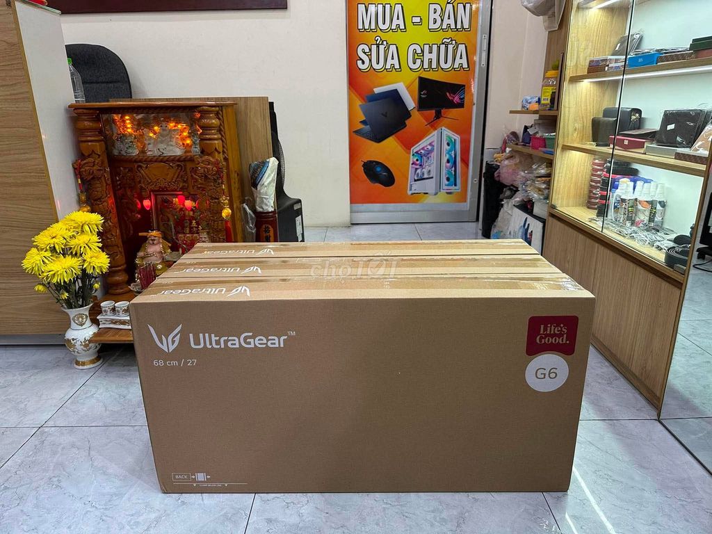 Màn VP Đồ Họa Lg 27" 2K 200Hz G6 27G610A-B. Mua bán Phụ kiện (Màn hình, Chuột...) tại Quận Bình Thạnh Tp Hồ Chí Minh được đăng bởi TOÀN MÀN HÌNH hình 1