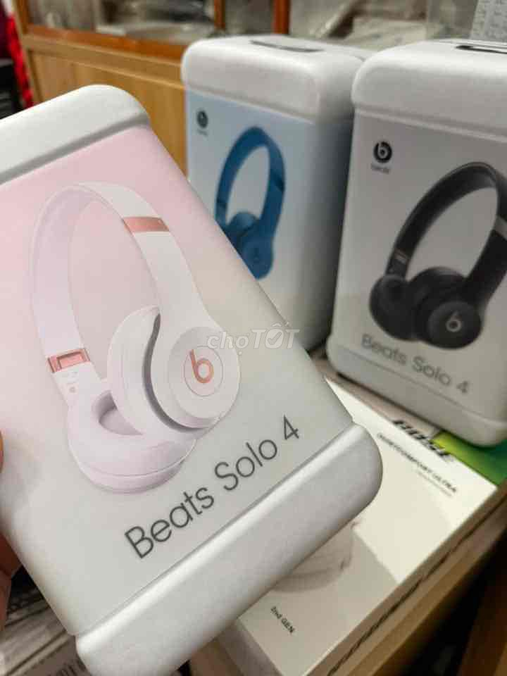 Tai nghe Beats Solo 4 Hồng/Xanh/Đen Mới. Mua bán Tivi, Âm thanh tại Quận 10 Tp Hồ Chí Minh được đăng bởi NGUYỄN DƯƠNG THẢO hình 1