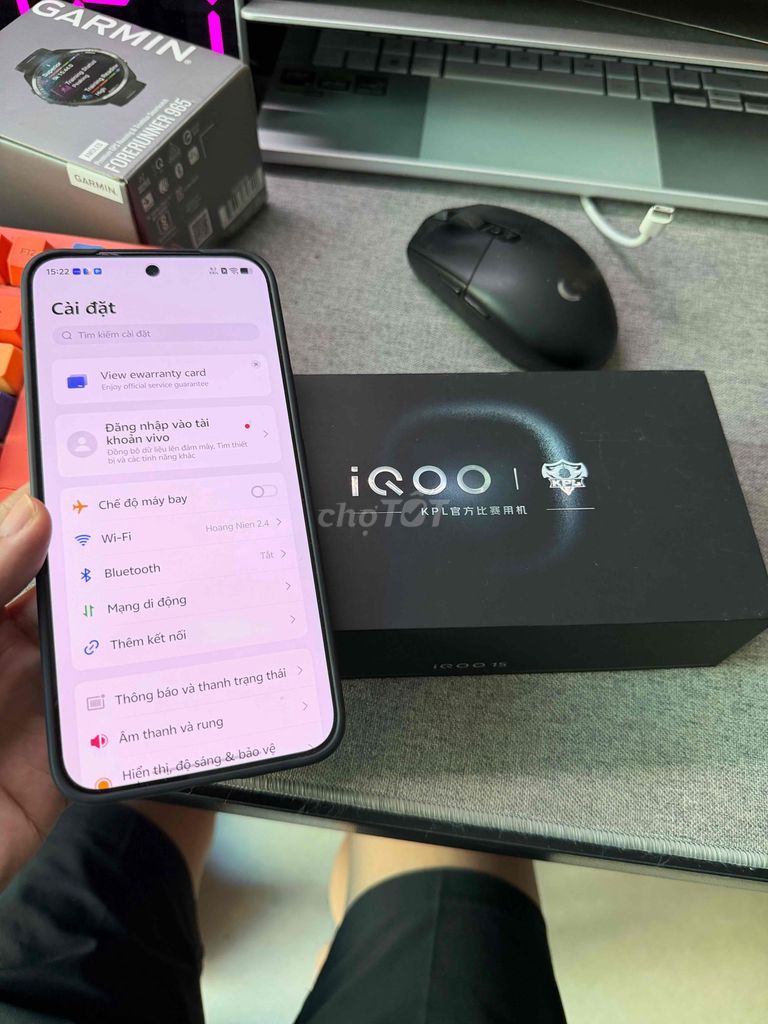 Vivo IQOO 15 256GB Đen. Mua bán Điện thoại tại Quận Tân Bình Tp Hồ Chí Minh được đăng bởi Niên Hoàng hình 1